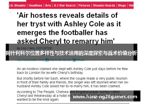 阿什利科尔位置多样性与技术运用的深度探索与战术价值分析